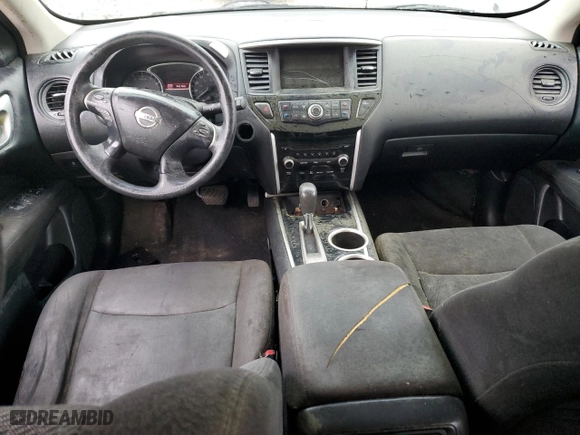 2016 Nissan Pathfinder S with VIN 5N1AR2MN2GC616346, listed as a Copart auction lot 49992455 with 151,624 mi miles and Salvage Title. Bid and sale history available at carsss.com. Image 8.