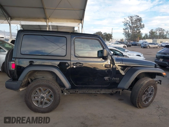 2024 Jeep Wrangler Sport with VIN 1C4PJXAN1RW125436, listed as a IAAI auction lot 41387782 with 17,962 mi miles and . Bid and sale history available at DreamBid. Image 14.