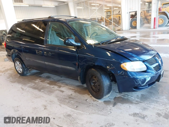 2003 Dodge Grand Caravan with VIN 2D4GP24353R195035, listed as a IAAI auction lot 41574068 with 209,165 mi miles and . Bid and sale history available at DreamBid. Image 1.