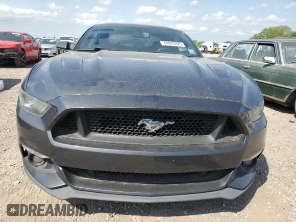 2015 Ford Mustang GT with VIN 1FA6P8CF1F5423420, listed as a Copart auction lot 49845225 with 101,089 mi miles and Salvage Title. Bid and sale history available at DreamBid. Image 5.