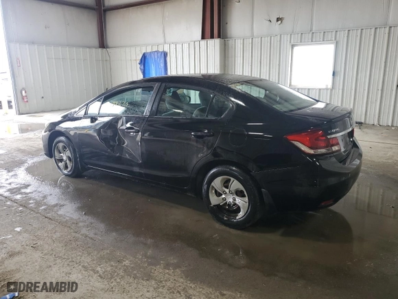 2014 Honda Civic Sedan LX with VIN 2HGFB2F51EH505911, listed as a Copart auction lot 51304715 with 178,274 mi miles and Salvage Title. Bid and sale history available at carsss.com. Image 2.
