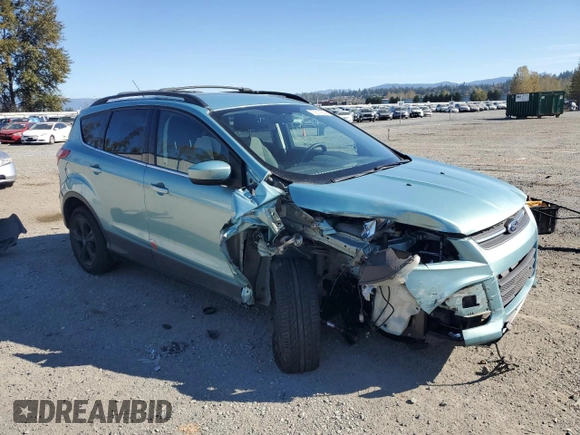 2013 Ford Escape SE with VIN 1FMCU0GXXDUA90806, listed as a Copart auction lot 72814224 with 136,543 mi miles and Salvage title. Bid and sale history available at DreamBid. Image 4.