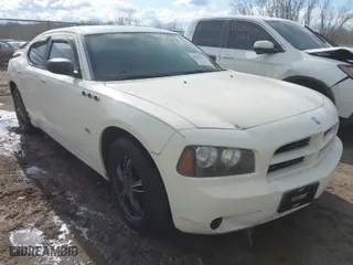 2008 Dodge Charger with VIN 2B3KA43G48H247858, listed as a IAAI auction lot 42019403 with 1 mi miles. Bid and sale history available at carsss.com. Image 1.