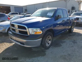 2010 Dodge Ram 1500 ST with VIN 1D7RB1GK7AS231178, listed as a IAAI auction lot 41907143 with 1 mi miles. Bid and sale history available at carsss.com. Image 2.