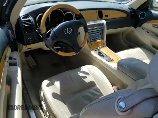 2002 Lexus SC with VIN JTHFN48Y420015454, listed as a Copart auction lot 50201395 with 127,028 mi miles and Salvage Title. Bid and sale history available at carsss.com. Image 8.
