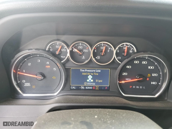 2022 Chevrolet Silverado 3500HD LT with VIN 1GC4YTEY9NF104999, listed as a Copart auction lot 42518285 with 82,840 mi miles and Salvage Title. Bid and sale history available at carsss.com. Image 9.