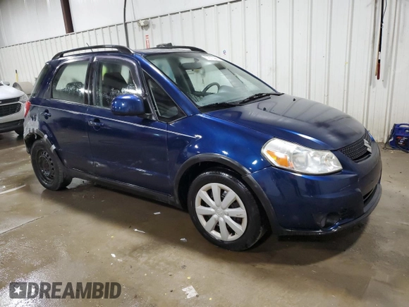 2010 Suzuki SX4 with VIN JS2YA5A35A6300580, listed as a Copart auction lot 77611444 with 113,926 mi miles and Salvage Title. Bid and sale history available at carsss.com. Image 4.