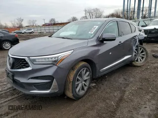 2021 Acura RDX Technology with VIN 5J8TC2H51ML041758, listed as a Copart auction lot 49670405 with 53,241 mi miles and Salvage title. Bid and sale history available at DreamBid. Image 1.