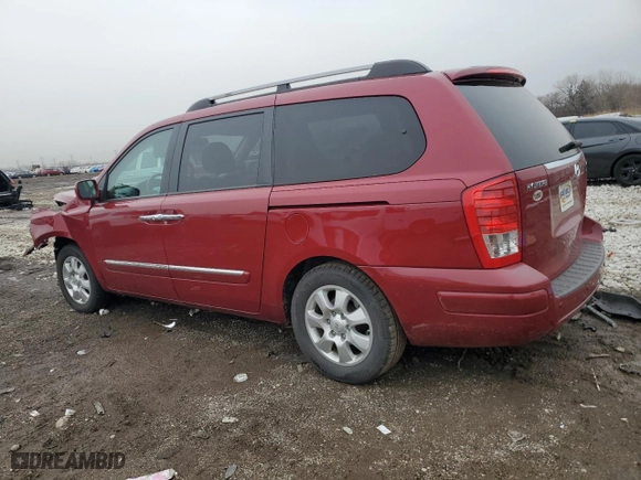 2007 Hyundai Entourage GLS with VIN KNDMC233376034872, listed as a Copart auction lot 48369865 with 63,189 mi miles and Salvage Title. Bid and sale history available at carsss.com. Image 2.