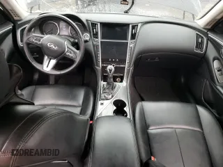 2021 Infiniti Q50 Pure z VIN JN1EV7AR6MM751988, wystawiony jako Copart lot #47480403 z przebiegiem 7 350 mil mil oraz Szkoda całkowita • Salvage title. Historia ofert i sprzedaży dostępna na DreamBid. Obrazek 8.