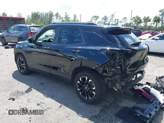 2021 Chevrolet TrailBlazer LT with VIN KL79MPSL0MB026231, listed as a IAAI auction lot 41889229 with 75,516 mi miles. Bid and sale history available at carsss.com. Image 3.