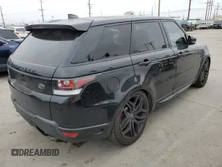 2017 Land Rover Range Rover Sport Autobiography with VIN SALWV2FE1HA130412, listed as a Copart auction lot 55513815 with 109,044 mi miles and Salvage Title. Bid and sale history available at carsss.com. Image 3.
