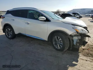 2017 Nissan Murano SL with VIN 5N1AZ2MH6HN203037, listed as a Copart auction lot 85762134 with 82,946 mi miles and Salvage Title. Bid and sale history available at carsss.com. Image 4.