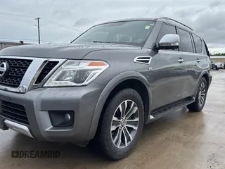 2018 Nissan Armada Platinum with VIN JN8AY2ND0J9050970, listed as a Copart auction lot 55463015 with 241,642 mi miles and Clean Title. Bid and sale history available at carsss.com. Image 2.
