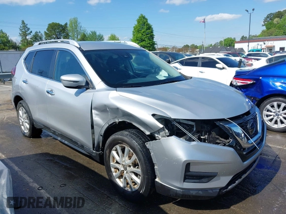 2019 Nissan Rogue SV with VIN KNMAT2MT2KP530752, listed as a IAAI auction lot 41989426 with 126,439 mi miles and . Bid and sale history available at DreamBid. Image 13.