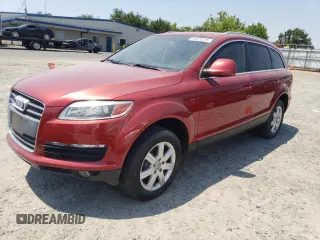 2007 Audi Q7 Premium with VIN WA1BY74L17D053902, listed as a Copart auction lot 63675225 with Not provided miles and Clean title. Bid and sale history available at DreamBid. Image 1.