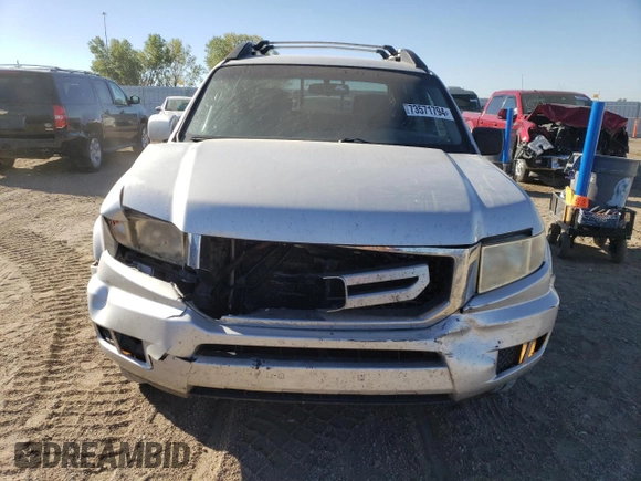 2009 Honda Ridgeline RTS with VIN 5FPYK16409B107553, listed as a Copart auction lot 73571794 with 171,458 mi miles and Salvage Title. Bid and sale history available at carsss.com. Image 5.