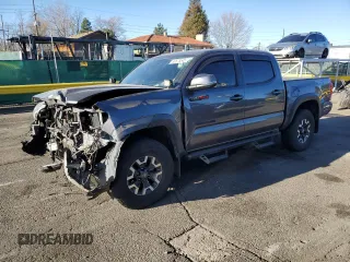 2017 Toyota Tacoma SR5 with VIN 5TFCZ5AN3HX116404, listed as a Copart auction lot 50578545 with 82,730 mi miles and Salvage Title. Bid and sale history available at carsss.com. Image 1.