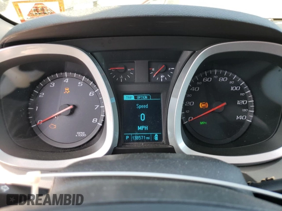 2017 Chevrolet Equinox Premier with VIN 2GNALDEK1H6165546, listed as a Copart auction lot 54085725 with 138,571 mi miles and Clean Title. Bid and sale history available at carsss.com. Image 9.