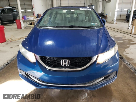 2014 Honda Civic Sedan EX with VIN 19XFB2F85EE236302, listed as a Copart auction lot 54536845 with 208,523 mi miles and Salvage Title. Bid and sale history available at carsss.com. Image 5.
