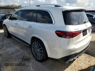 2021 Mercedes-Benz GLS with VIN 4JGFF8KE6MA464471, listed as a Copart auction lot 77275104 with 0 mi miles and Non Repairable. Bid and sale history available at carsss.com. Image 2.