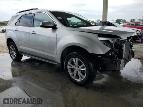 2016 Chevrolet Equinox LT with VIN 2GNALCEK5G1183909, listed as a Copart auction lot 50295185 with 45,530 mi miles and Salvage Title. Bid and sale history available at carsss.com. Image 4.