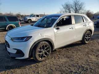 2024 Honda HR-V Sport with VIN 3CZRZ2H52RM754031, listed as a Copart auction lot 87553245 with 30,078 mi miles and Salvage Title. Bid and sale history available at carsss.com. Image 1.