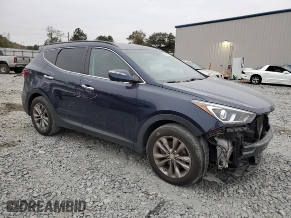 2017 Hyundai Santa Fe Sport 2.0T with VIN 5XYZU3LA4HG380905, listed as a Copart auction lot 78674694 with 93,434 mi miles and Salvage Title. Bid and sale history available at carsss.com. Image 4.