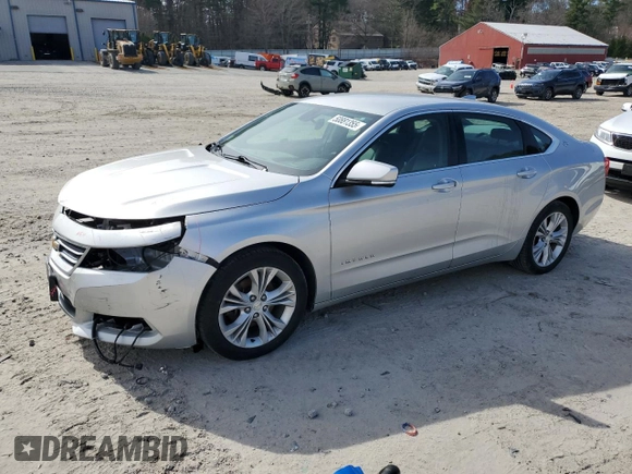 2015 Chevrolet Impala LT with VIN 2G1115SL1F9168033, listed as a Copart auction lot 50881355 with 213,302 mi miles and Salvage Title. Bid and sale history available at DreamBid. Image 1.