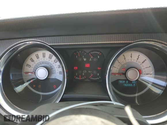 2011 Ford Mustang GT with VIN 1ZVBP8CF8B5103737, listed as a Copart auction lot 43782175 with 142,068 mi miles and Salvage Title. Bid and sale history available at carsss.com. Image 9.