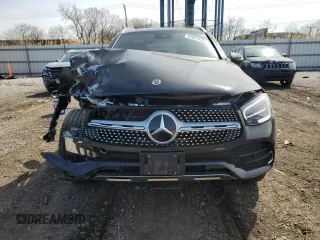 2022 Mercedes-Benz GLC 300 with VIN W1N0G8EB9NV398834, listed as a Copart auction lot 52667435 with 12,018 mi miles and Salvage Title. Bid and sale history available at DreamBid. Image 5.