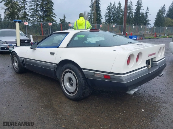 1986 Chevrolet Corvette with VIN 1G1YY0782G5113154, listed as a IAAI auction lot 41965669 with 135,223 mi miles. Bid and sale history available at carsss.com. Image 3.