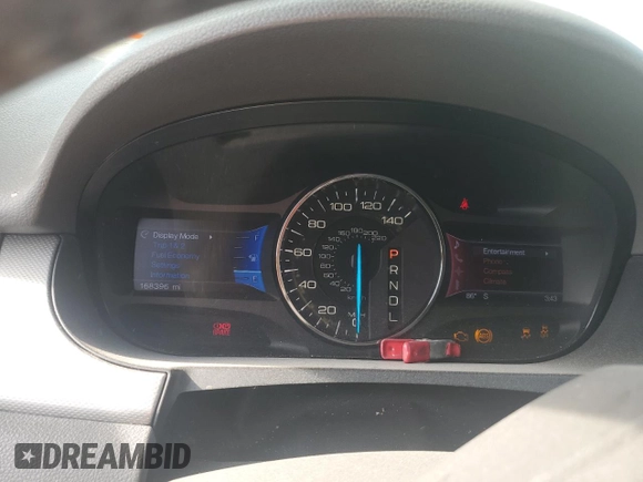 2013 Ford Edge SEL with VIN 2FMDK3J98DBB50819, listed as a Copart auction lot 48183895 with 168,396 mi miles and Salvage Title. Bid and sale history available at carsss.com. Image 9.