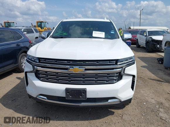 2024 Chevrolet Suburban Premier with VIN 1GNSCFKD6RR304985, listed as a IAAI auction lot 42147814 with 34,650 mi miles. Bid and sale history available at carsss.com. Image 12.