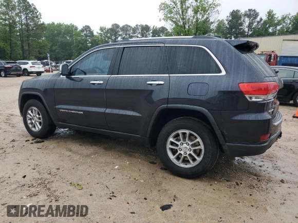 2014 Jeep Grand Cherokee Limited with VIN 1C4RJFBG2EC233725, listed as a Copart auction lot 58524505 with 216,798 mi miles and Salvage title. Bid and sale history available at DreamBid. Image 2.