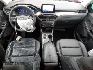 2022 Ford Escape Titanium with VIN 1FMCU9J94NUA90574, listed as a Copart auction lot 56940865 with 23,795 mi miles and Non repairable. Bid and sale history available at DreamBid. Image 8.