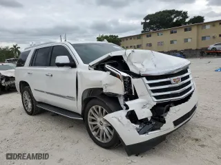 2017 Cadillac Escalade with VIN 1GYS3AKJ9HR181693, listed as a Copart auction lot 81844944 with 81,854 mi miles and Non Repairable. Bid and sale history available at carsss.com. Image 4.