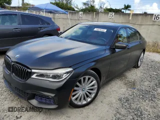 2017 BMW 7 Series with VIN WBA7F2C30HG423403, listed as a Copart auction lot 74029333 with 51,212 mi miles and . Bid and sale history available at DreamBid. Image 1.