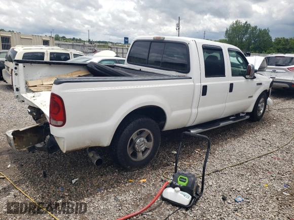 2006 Ford Super Duty F-250 XL with VIN 1FTSW20P66ED96981, listed as a Copart auction lot 62476464 with 202,019 mi miles and Salvage Title. Bid and sale history available at carsss.com. Image 3.