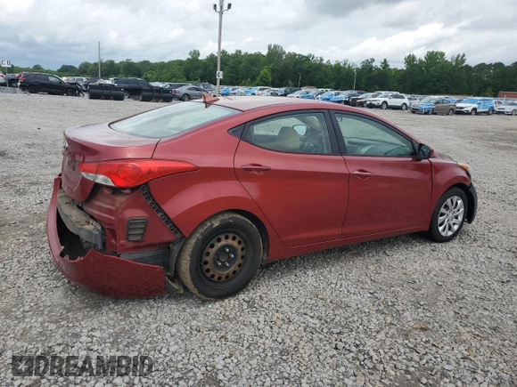 2013 Hyundai Elantra GLS with VIN 5NPDH4AE3DH201363, listed as a Copart auction lot 58577385 with 176,955 mi miles and Clean title. Bid and sale history available at DreamBid. Image 3.
