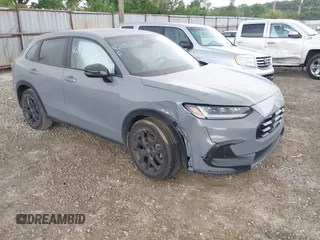 2024 Honda HR-V Sport z VIN 3CZRZ2H58RM703469, wystawiony jako IAAI lot #42438245 z przebiegiem 27 262 mil mil oraz . Historia ofert i sprzedaży dostępna na DreamBid. Obrazek 1.