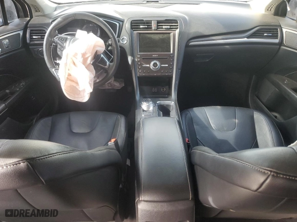 2020 Ford Fusion Hybrid Titanium with VIN 3FA6P0RUXLR203967, listed as a Copart auction lot 43813435 with 91,685 mi miles and Salvage Title. Bid and sale history available at carsss.com. Image 8.