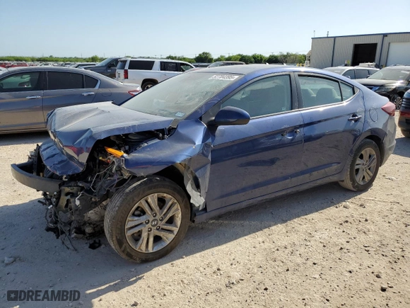 2020 Hyundai Elantra SEL with VIN 5NPD84LF4LH541612, listed as a Copart auction lot 52704395 with 85,949 mi miles and Salvage Title. Bid and sale history available at carsss.com. Image 1.
