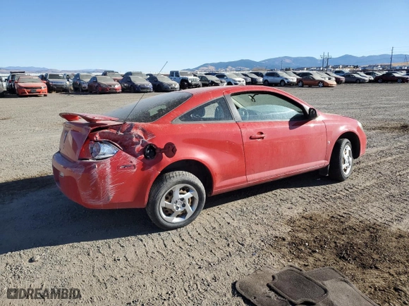 2008 Pontiac G5 with VIN 1G2AL18F487230724, listed as a Copart auction lot 78536354 with 78,027 mi miles and Clean Title. Bid and sale history available at carsss.com. Image 3.