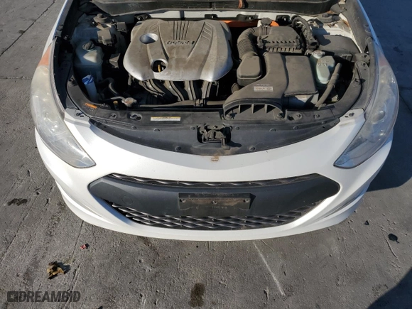 2013 Hyundai Sonata Hybrid with VIN KMHEC4A4XDA090310, listed as a Copart auction lot 41877255 with 167,329 mi miles and Salvage Title. Bid and sale history available at carsss.com. Image 12.