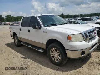 2008 Ford F-150 XLT with VIN 1FTPW14VX8FB55849, listed as a Copart auction lot 48526305 with 249,356 mi miles and Clean Title. Bid and sale history available at carsss.com. Image 4.