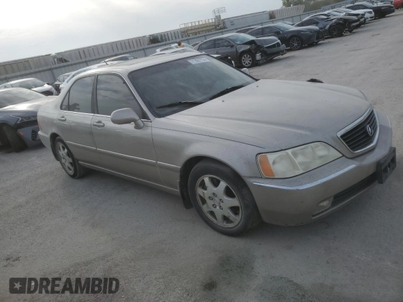 2002 Acura RL with VIN JH4KA96532C008414, listed as a Copart auction lot 71397774 with 176,293 mi miles and Salvage Title. Bid and sale history available at carsss.com. Image 4.