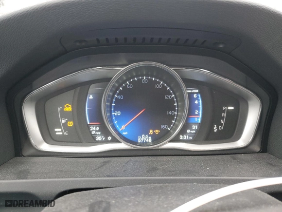 2016 Volvo S60 T5 Drive-E R-Design Special Edition with VIN YV126MFP7G2395421, listed as a Copart auction lot 44673015 with 57,748 mi miles and Salvage Title. Bid and sale history available at carsss.com. Image 9.