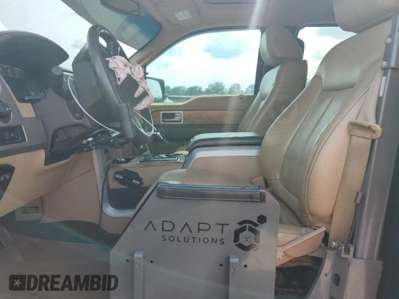 2011 Ford F-150 XL with VIN 1FTFW1EF3BFA24417, listed as a Copart auction lot 58860725 with 204,789 mi miles and Salvage title. Bid and sale history available at DreamBid. Image 7.