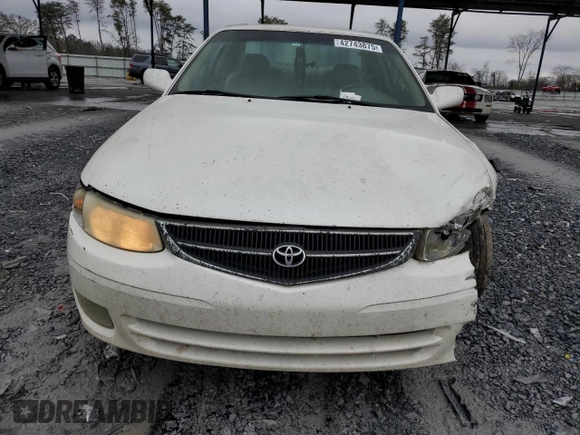 2001 Toyota Solara SE with VIN 2T1CF28P31C490420, listed as a Copart auction lot 42743875 with 282,739 mi miles and Salvage Title. Bid and sale history available at carsss.com. Image 5.